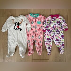 Bundle of Baby Sleepers (Size 3-6m)